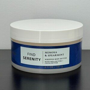 Bath & Body Works Find Serenity Mimosa & Spearmint Whipped Body Butter